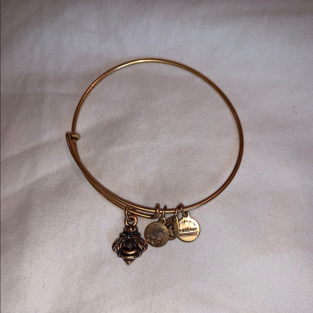 Alex & Ani gold tone bee 🐝 bracelet